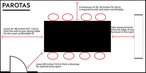 3.5 m dining table|How To Calculate The Dining Table Size .